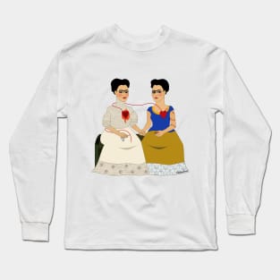 Ladies Fridas Long Sleeve T-Shirt